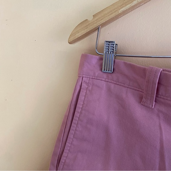 J.Crew Pink 7" Flex Chino Shorts Size 34 Flat Front Cotton Summer Casual Preppy - Picture 4 of 14